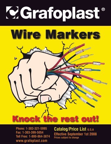 Wire Markers - Grafoplast