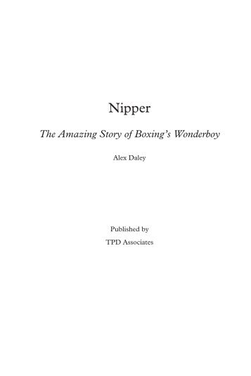 The Amazing Story of Boxing's Wonderboy sample - Nipper Pat Daly