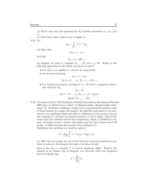 Chapter 6. Quadrature - MathWorks