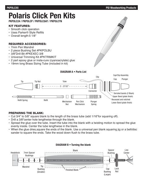 Junterone Drechsel-Set Für Stifte - 8mm Kugelschreiber Bausatz In Gold Für Holzprojekte