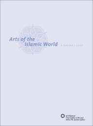 Arts of the Islamic World: A Teacher's Guide - Freer and Sackler ...