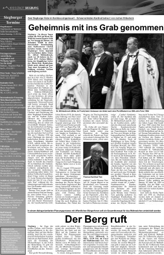 Amtsblatt 2013 - Kalenderwoche 10 (pdf) - Siegburg