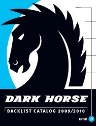 backlist catalog 2009/2010 backlist catalog 2009/2010 - Dark Horse ...