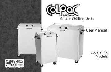 Chattanooga ColPac C2 Chilling User Manual - Meena Medical ...