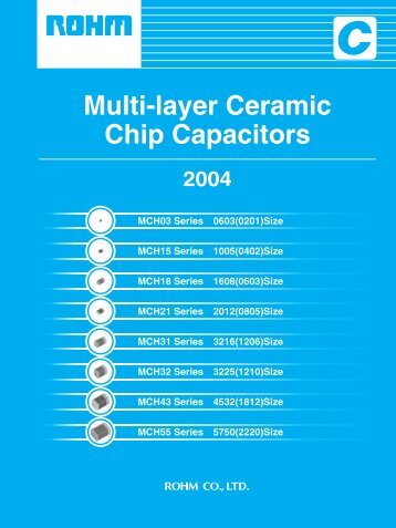 Multi-layer Ceramic Chip Capacitors