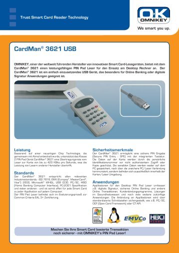 CardMan® 3621 USB