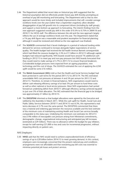 NHS pay review body: twenty-sixth report 2012 - Official Documents