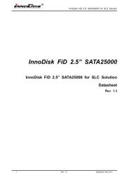 InnoDisk FiD 2.5â SATA25000