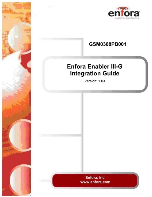 Enabler II-G Assiste GPS Integration Guide -  Farnell