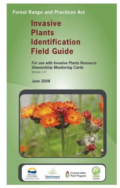 Invasive Plants Identification Field Guide - Jun - Ministry of Forests