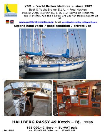 HALLBERG RASSY 49 Ketch