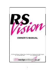 RS Vision Manual - Rs Sailing