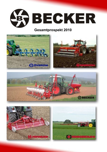 Gesamtprospekt 2010 - Becker Landtechnik Oberweser