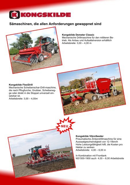 Gesamtprospekt 2010 - Becker Landtechnik Oberweser