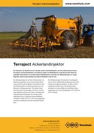 Prospekt Terraject Ackerlandinjektor - Spezielle-Agrar-Systeme GmbH