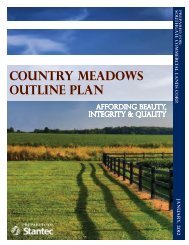 COUNTRY MEADOWS OUTLINE PLAN - City of Lethbridge