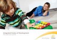 Integrated Scales of Development (Listen Learn and - Cochlear