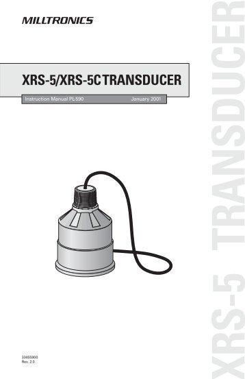 Siemens Milltronics XRS-5/XRS-5C Transducer - Lesman ...