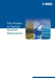 The Answer to Tactical Weather Observation - Hobeco