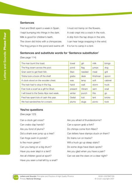 Download Letters And Sounds Phase Four