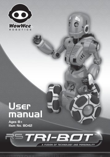 Tri-bot Manual.pdf - WowWee