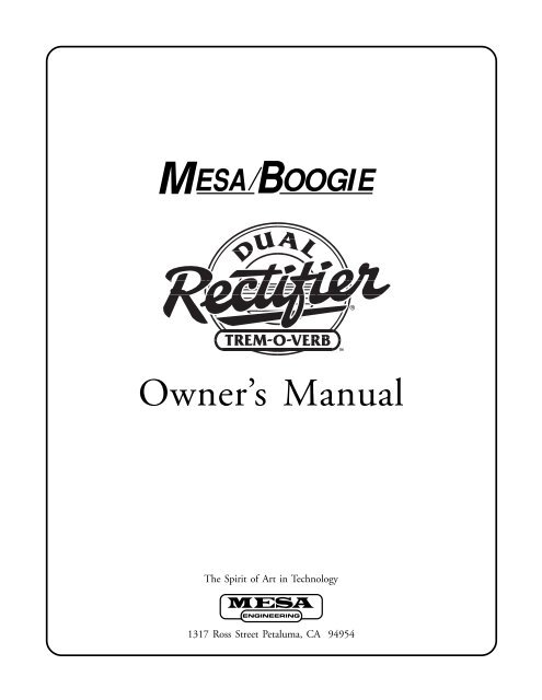 Mesa Boogie Studio 22 Tube Chart