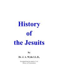 History of the Jesuits - Berean Beacon