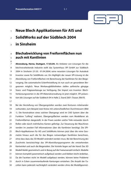 Artikel als PDF - SPI GmbH