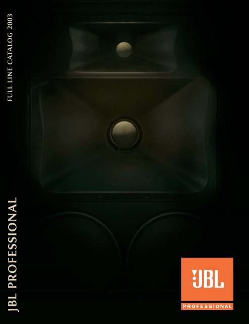 JBL Full Line Catalog - Iceco