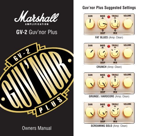 GV-2 Guv'nor Plus - Marshall