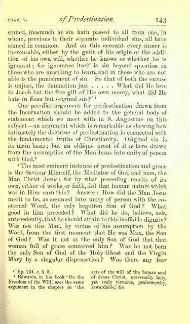 Mozley: A Treatise on the Augustinian Doctrine of