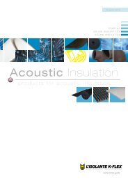 Acoustic Insulation - K-Flex