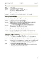 Download CV & Publication List - IST Austria