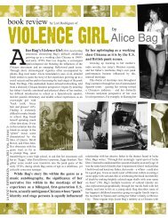 Alice Bag's Violence Girl