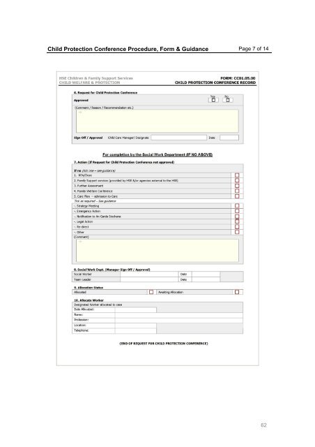 NCCIS Business Process Standardisation Project - Health Service ...