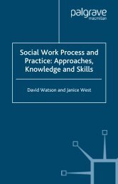 Social Work Process and Practice: Approaches ... - Bocahbancar