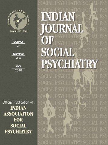 IJSP-2010(3-4) - Indian Association For Social Psychiatry