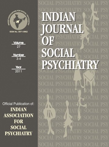 IJSP-2011-Vol 3-4.pdf - Indian Association For Social Psychiatry