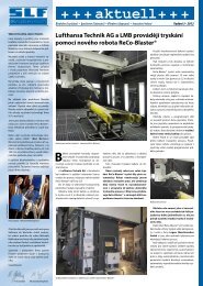 + aktuell+ - SLF Oberflächentechnik GmbH