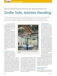 Große Teile, leichtes Handling - SLF Oberflächentechnik GmbH