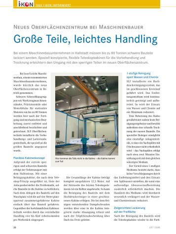 Große Teile, leichtes Handling - SLF Oberflächentechnik GmbH