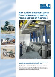 New surface treatment centre for manufacturer of mobile - SLF ...