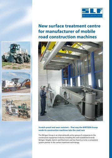 New surface treatment centre for manufacturer of mobile - SLF ...