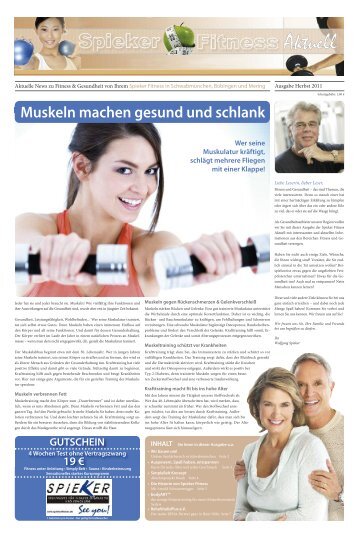 Aktuell - Fitness Spieker