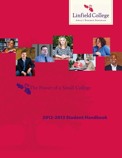 2012-2013 Student Handbook The Power of a Small College