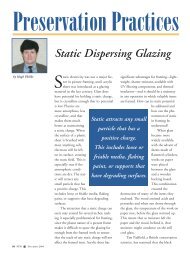 Static Dispersing Glazing - Picture Framing Magazine