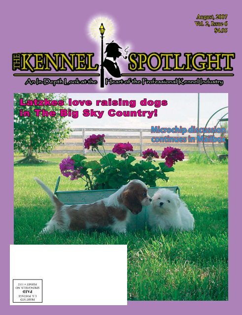 Latzkes love raising dogs in The Big Sky - Kennel Spotlight