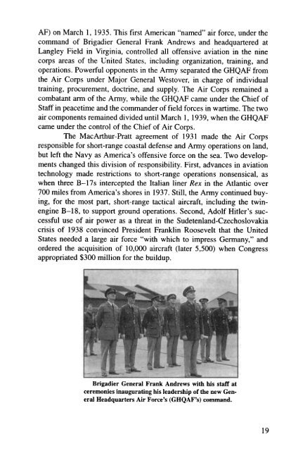 A Concise History of the US Air Force - Air Force Historical Studies ...