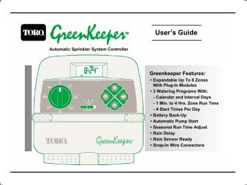 Greenskeeper User Guide (With Icons) - Midwest Turf & Irrigation