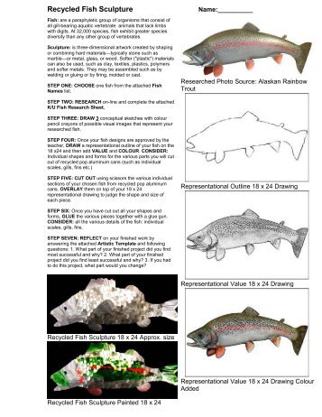 Recycled Fish Sculpture (.PDF)